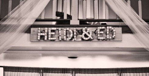 Inspired by the Venice, CA city sign and vintage carnival signs. 