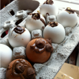 How-to: DIY Chocolate Eggs with Shells The best part about making these is the look on your friends' faces when they break the shells open!