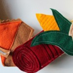 How-to: Felt Thanksgiving Wreath