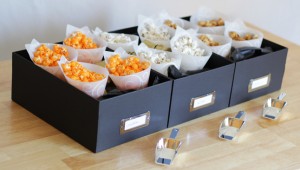 How-to: DIY Popcorn Bar | HandsOccupied.com