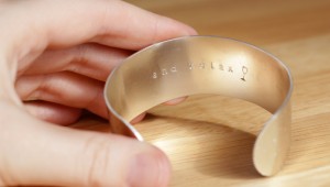 How-to: Metal Stamped Cuff at HandsOccupied.com