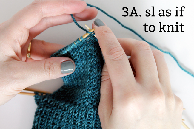 What do the initials SSK stand for in knitting?