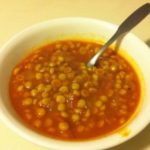 Vegan Vittles: Split Chickpea Soup 