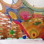 A Crocheted Playground? Yes, I think it is. 