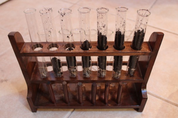 Seed storage container test tubes for vaults or homesteading