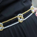 How-to: Knotted Metallic Belt