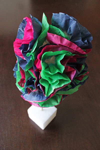 How-to: Tie Dye Topiary