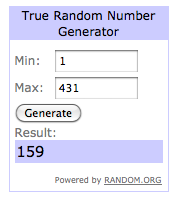 random number generator