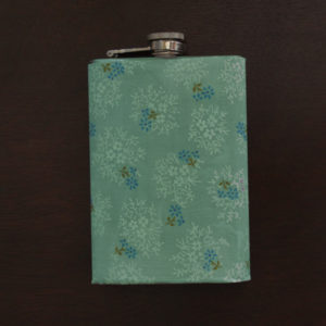 How-to: Glow-in-the-Dark, Fabric-Covered Flask | HandsOccupied.com