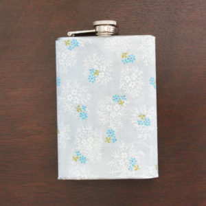 How-to: Glow-in-the-Dark, Fabric-Covered Flask | HandsOccupied.com