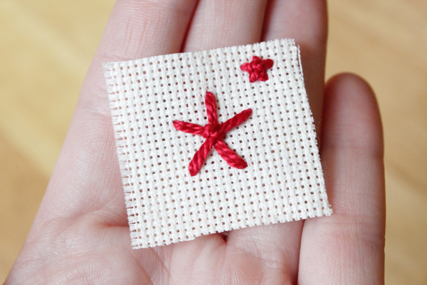 Vote Embroidery & Mini Star Stitch How-to | HandsOccupied.com