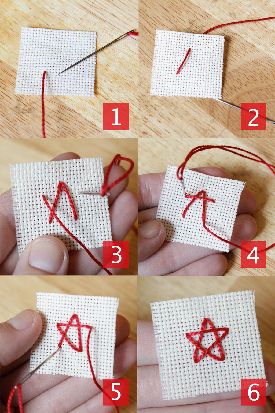 Vote Embroidery & Mini Star How-to | HandsOccupied.com