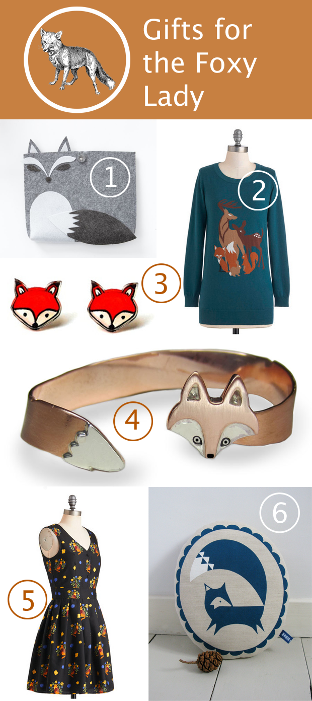 Gifts for the Foxy Lady | HandsOccupied.com