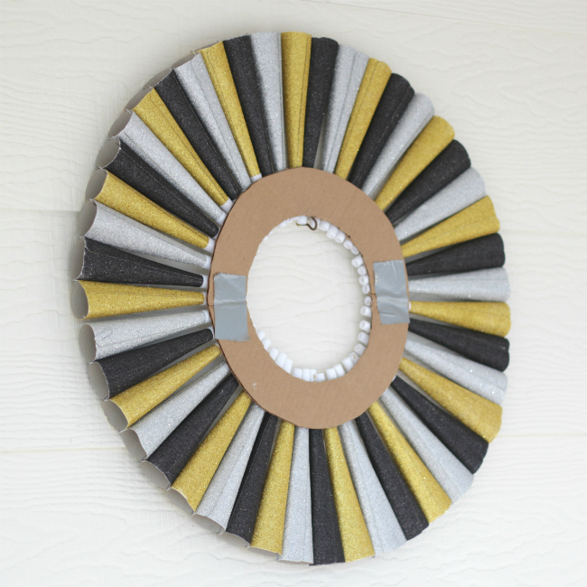 How-to: Party Supply Wreath | HandsOccupied.com