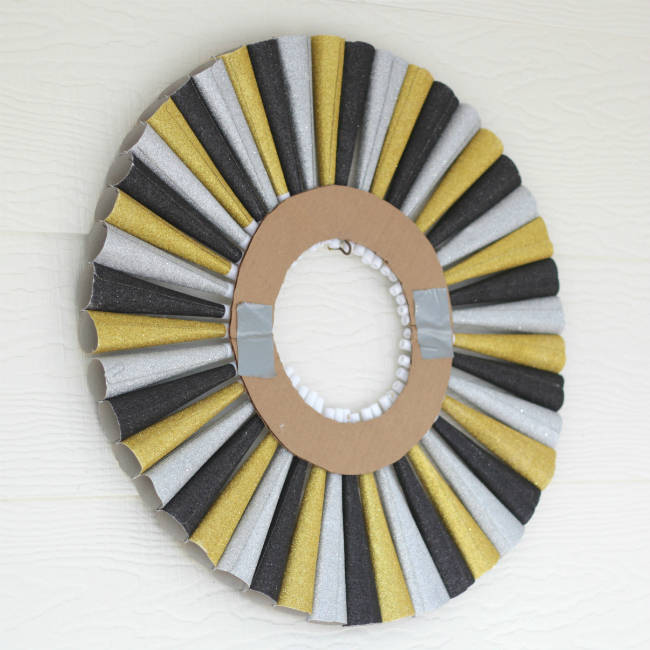 How-to: Party Supply Wreath | HandsOccupied.com