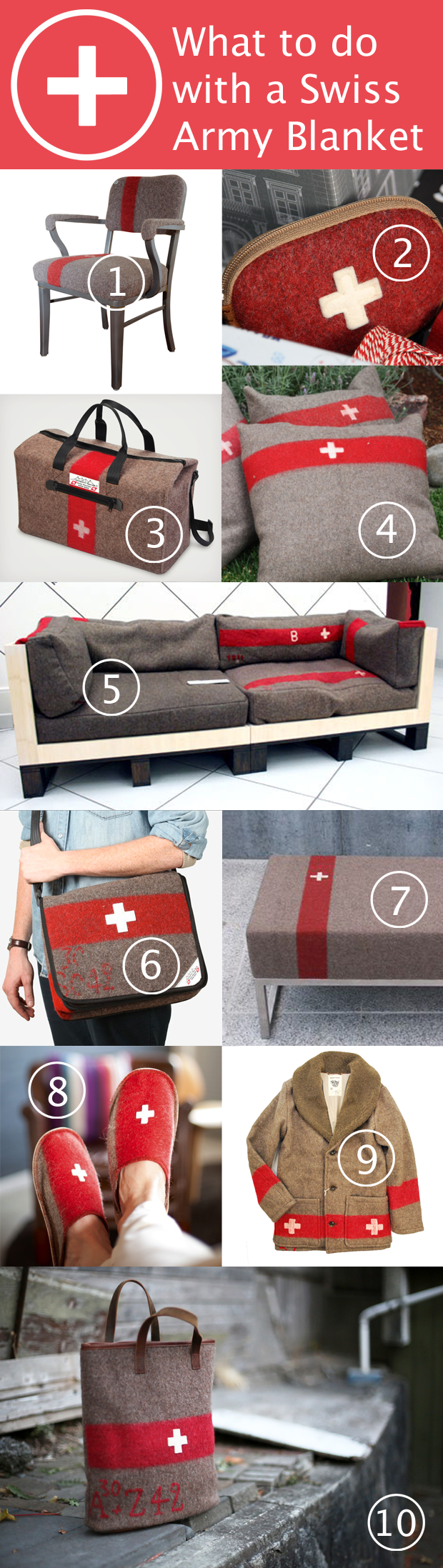 What to do with a Swiss Army blanket | HandsOccupied.com