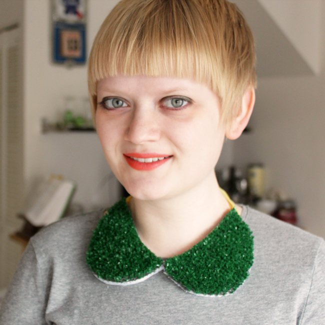 How-to: Astro Turf Peter Pan Collar at HandsOccupied.com