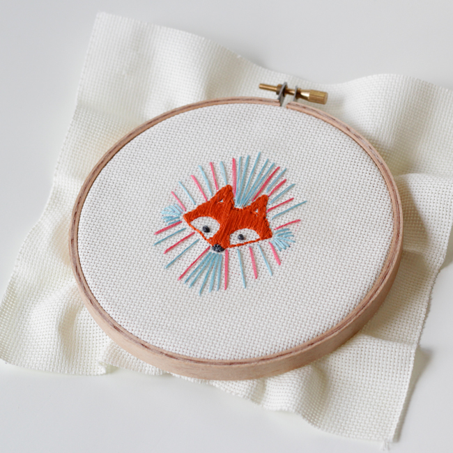 Little Fox Embroidery - Hands Occupied for The Good Weekly