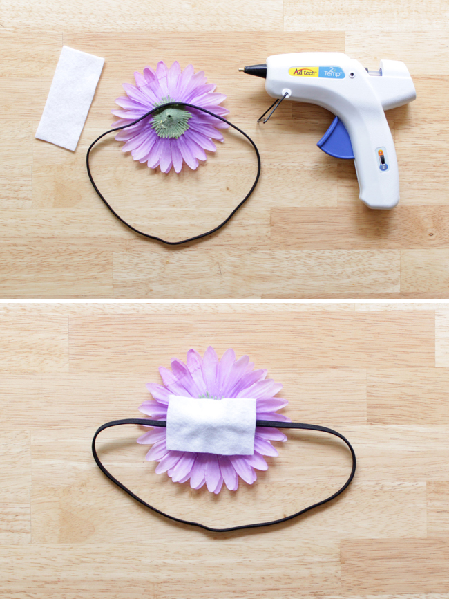 How-to: Fake Flower Accessories at HandsOccupied.com