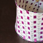 How-to: Woven Ribbon Lampshade