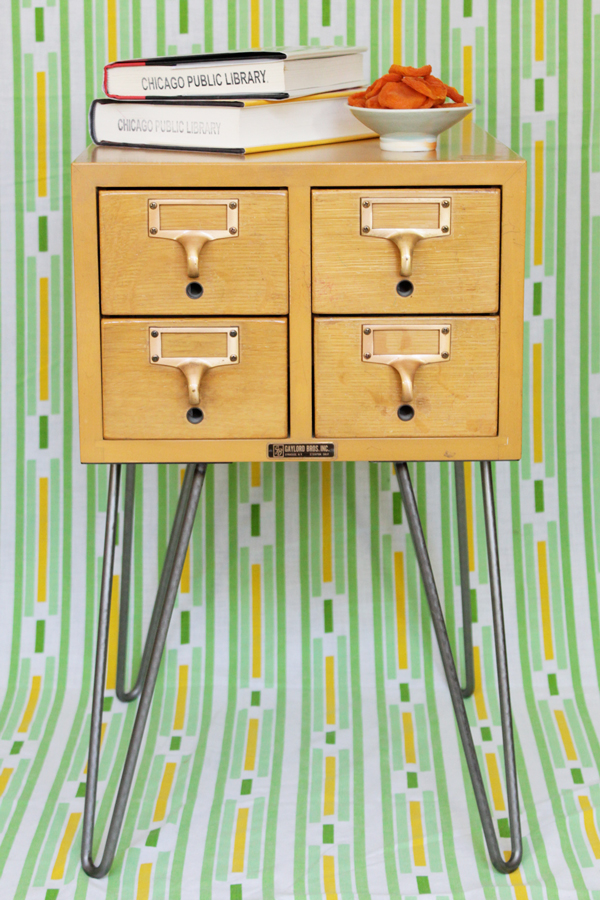 How-to: Card Catalog End Table at HandsOccupied.com