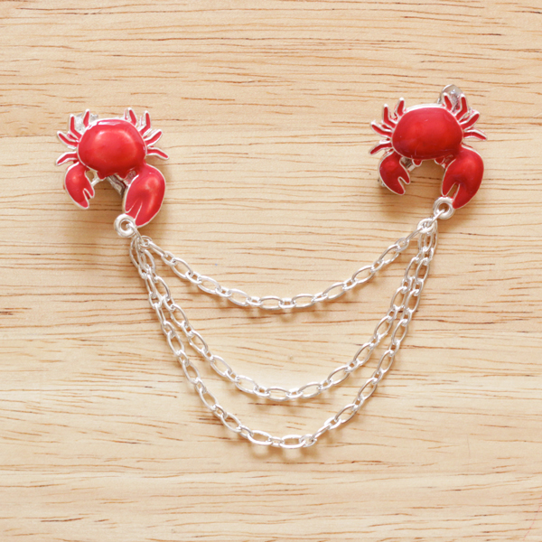 How-to: Crab Grabby Sweater Chain at HandsOccupied.com