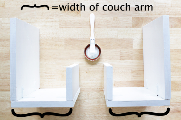 How-to: Upholstered Arm Rest End Tables | Hands Occupied