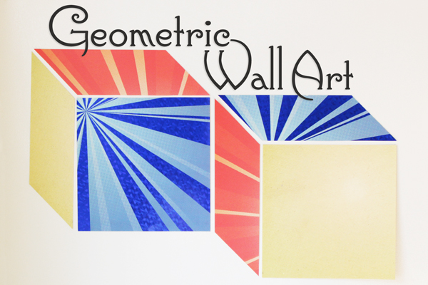 How-to: Geometric Wall Art | Hands Occupied