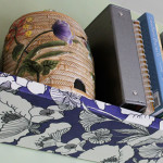How-to: Fabric Covered Shelves