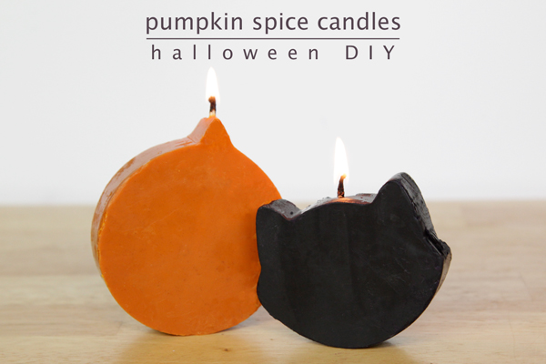 How-to: Pumpkin Spice Halloween Candles at Hands Occupied