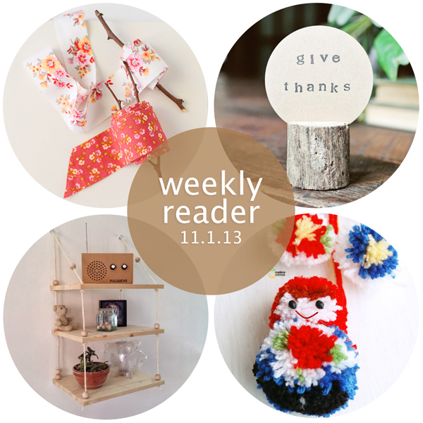 Weekly Reader 11.1.13 | Hands Occupied