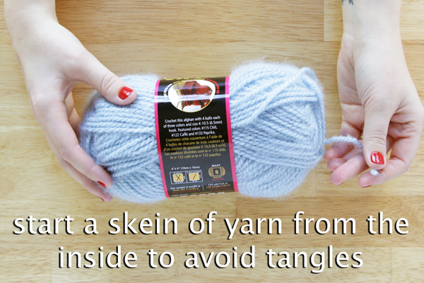 DIY FYI: Starting a Skein of Yarn | Hands Occupied