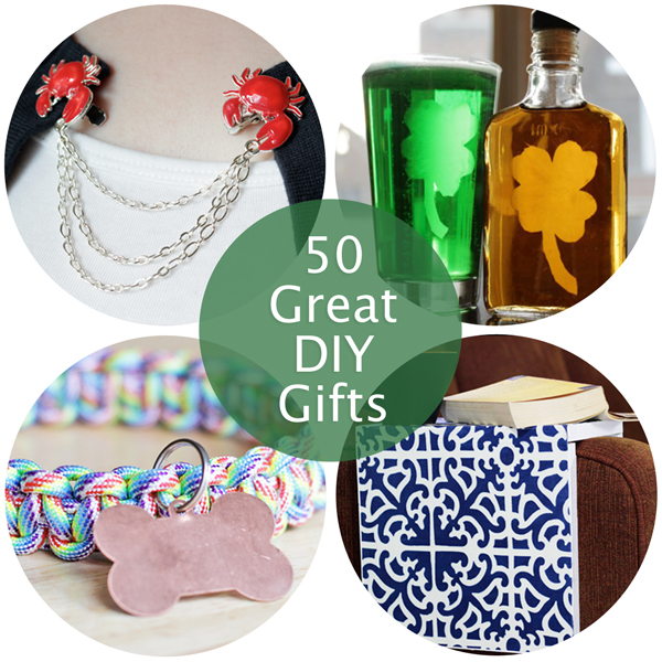 50 Great DIY Gift Ideas from Hands Occupied