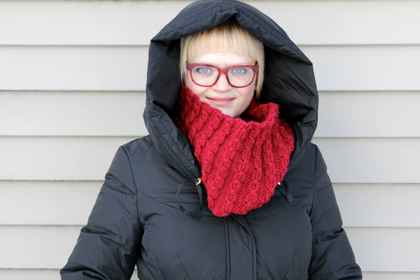 All Cables Cowl Knitting Pattern at Hands Occupied