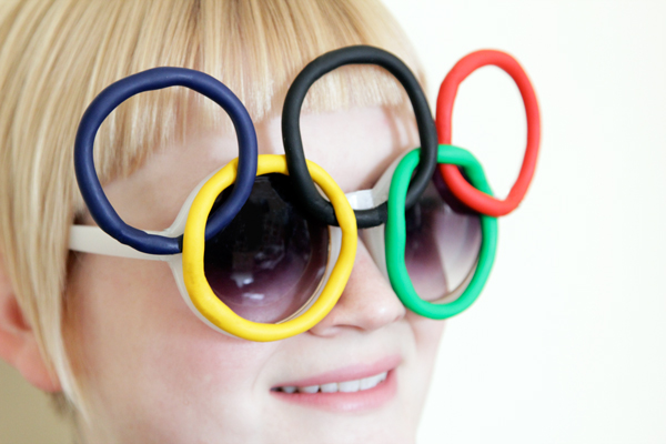 Olympic Rings Sunglasses at Hands Occupied