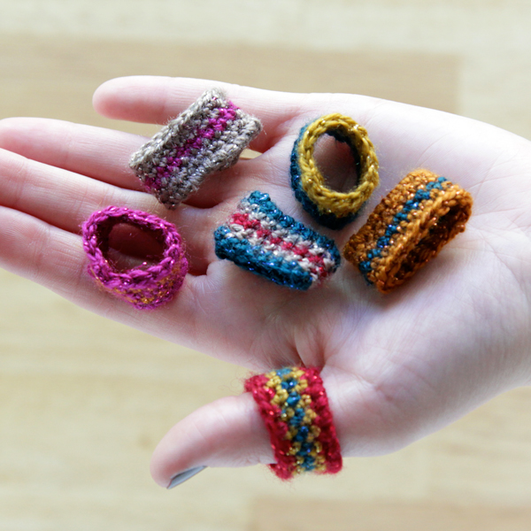 Crochet Ring DIY with Free Pattern at Hands Occupied