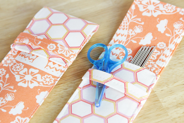 Sewing Pattern:knitting Needle Case Tutorial With Pictures and