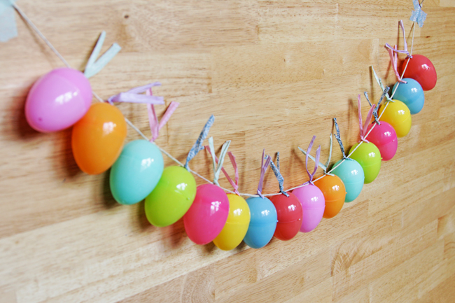 Easter Egg Garland at Hands Occupied