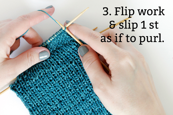 Knit Along Day 2: Heel Flap | Hands Occupied