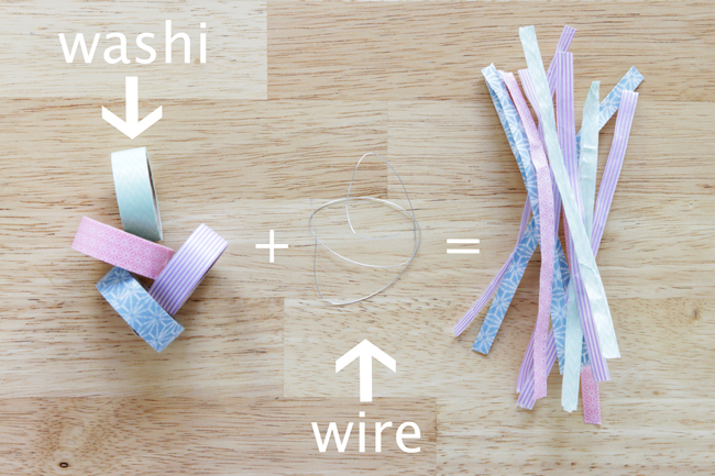 Washi Tape Twist Ties at Hands Occupied