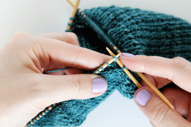 Knit Along Day 4: The Gusset