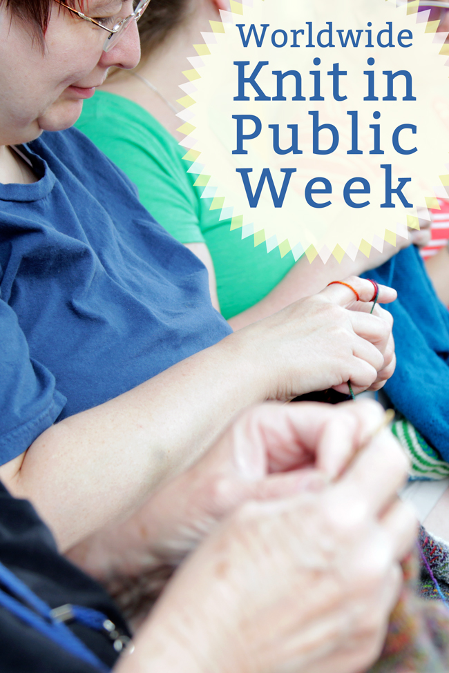 Worldwide Knit in Public Week at handsoccupied.com
