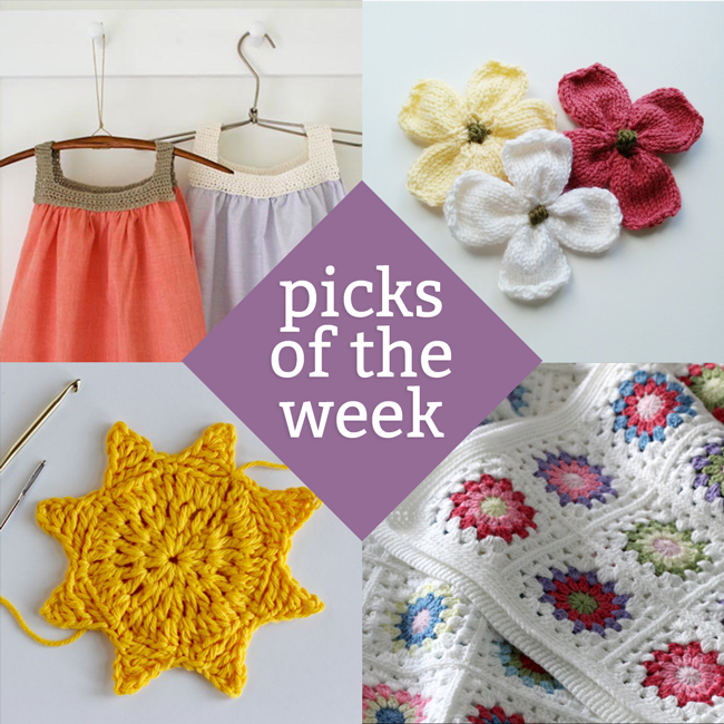 Knitting & Crochet Picks of the Week at handsoccupied.com