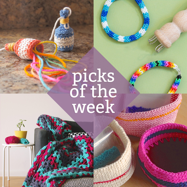 Knitting & Crochet Picks of the Week at handsoccupied.com