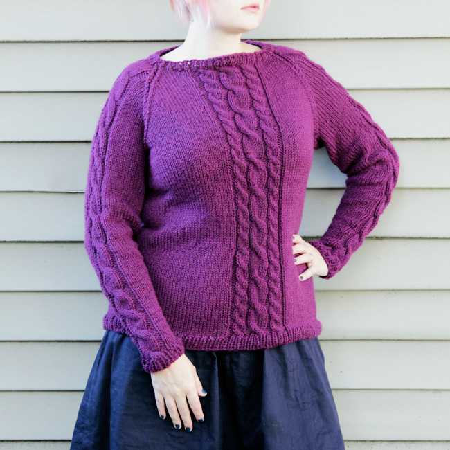 Announcing the Fall Knit Along! The Remy Pullover at handsoccupied.com
