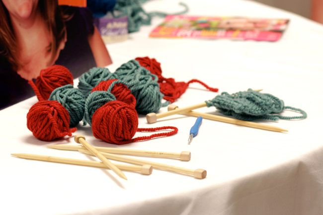 Vogue Knitting Live is a fun conference for knitters and yarn fans alike. 