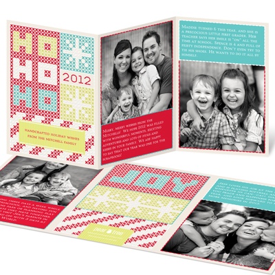 Craft-Inspired Holiday Cards from Pear Tree Greetings