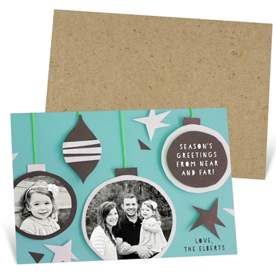 Craft-Inspired Holiday Cards from Pear Tree Greetings