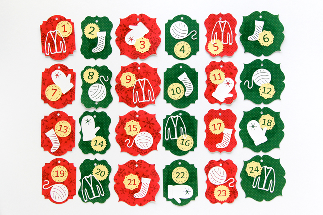A Knitter's Advent Calendar at HandsOccupied.com