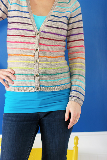 Things to Knit I - Lifesavers Cardigan